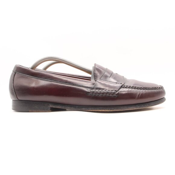 Cole Haan Penny Loafer Men\'s Size 11 D Burgundy Slip On Shoes main image 11